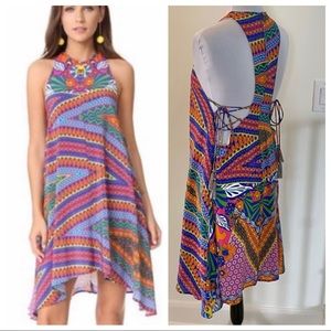 CHLOE OLIVER high neck swing dress